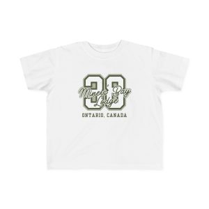 Toddler's Varsity Tee - Miner’s Day Lodge Ontario
