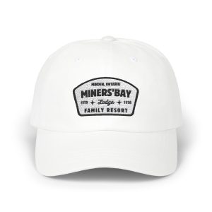 Miner's Bay Classic Dad Cap White "Family Resort"